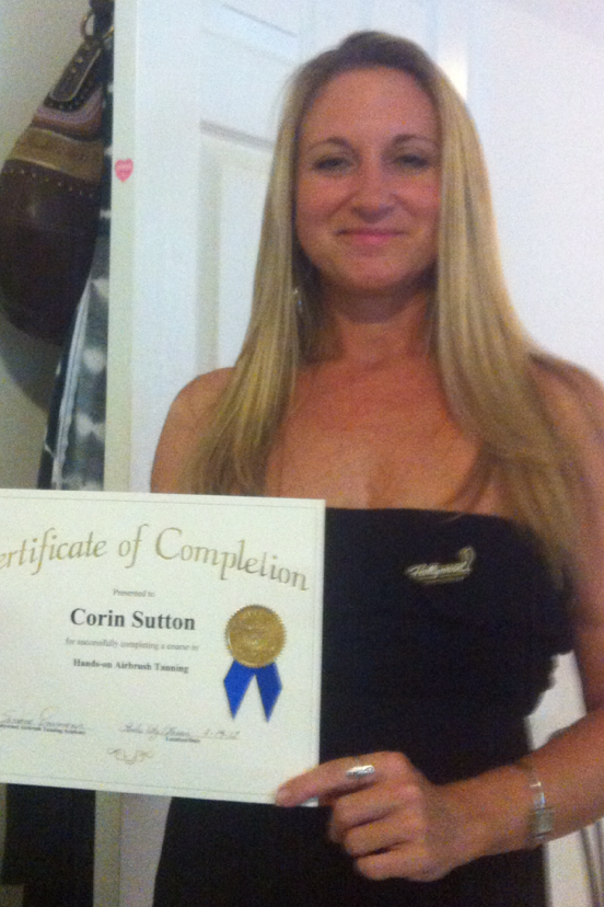 Hollywood Airbrush Tanning Academy Announces Their First Certified Airbrush Tanning Technician Who Received Training Through Live Video Conferencing